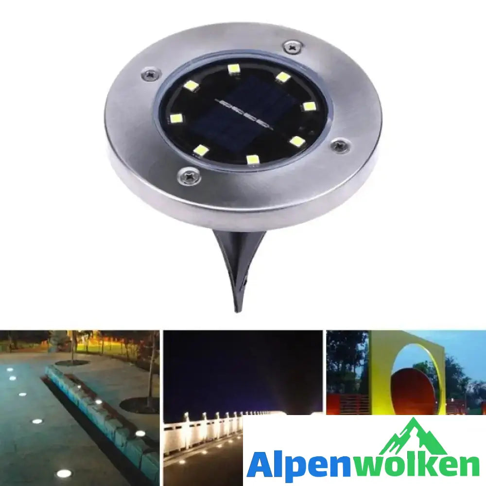 Alpenwolken - LED Solar Stehlampe