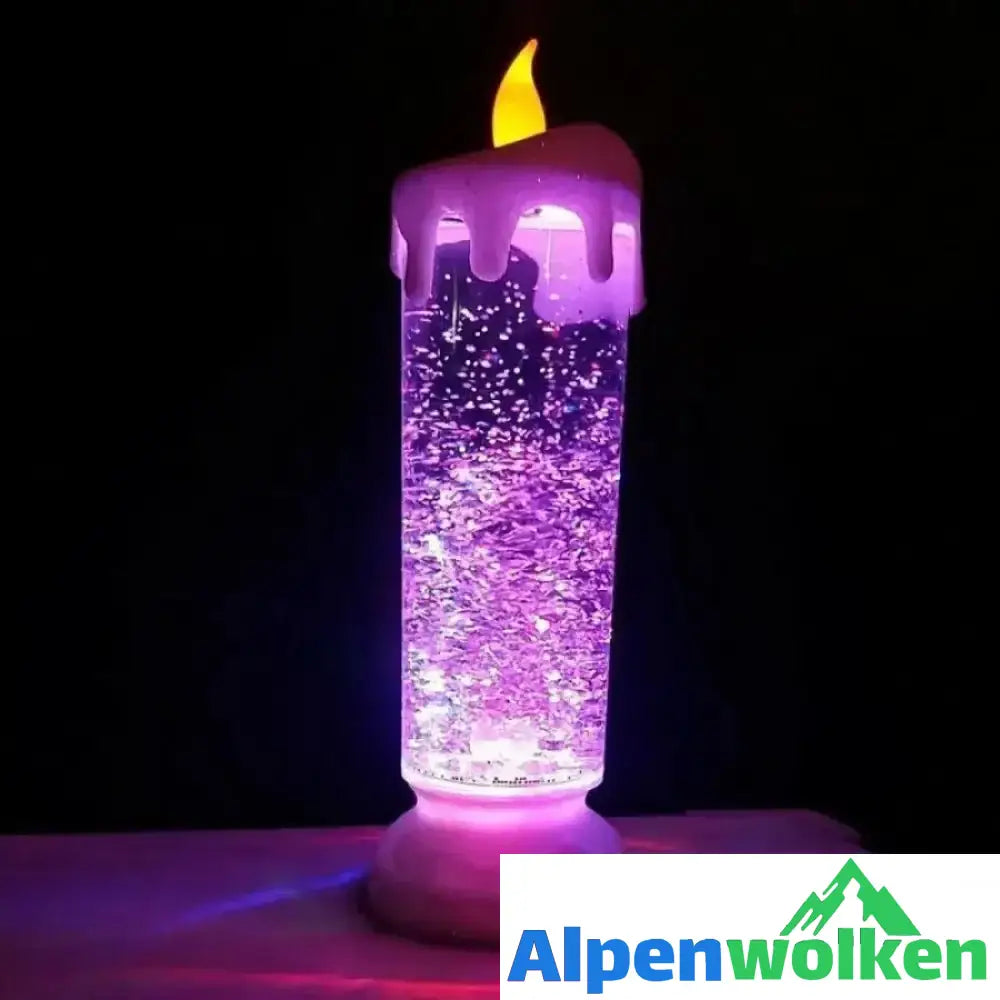 Alpenwolken - LED Water Candle