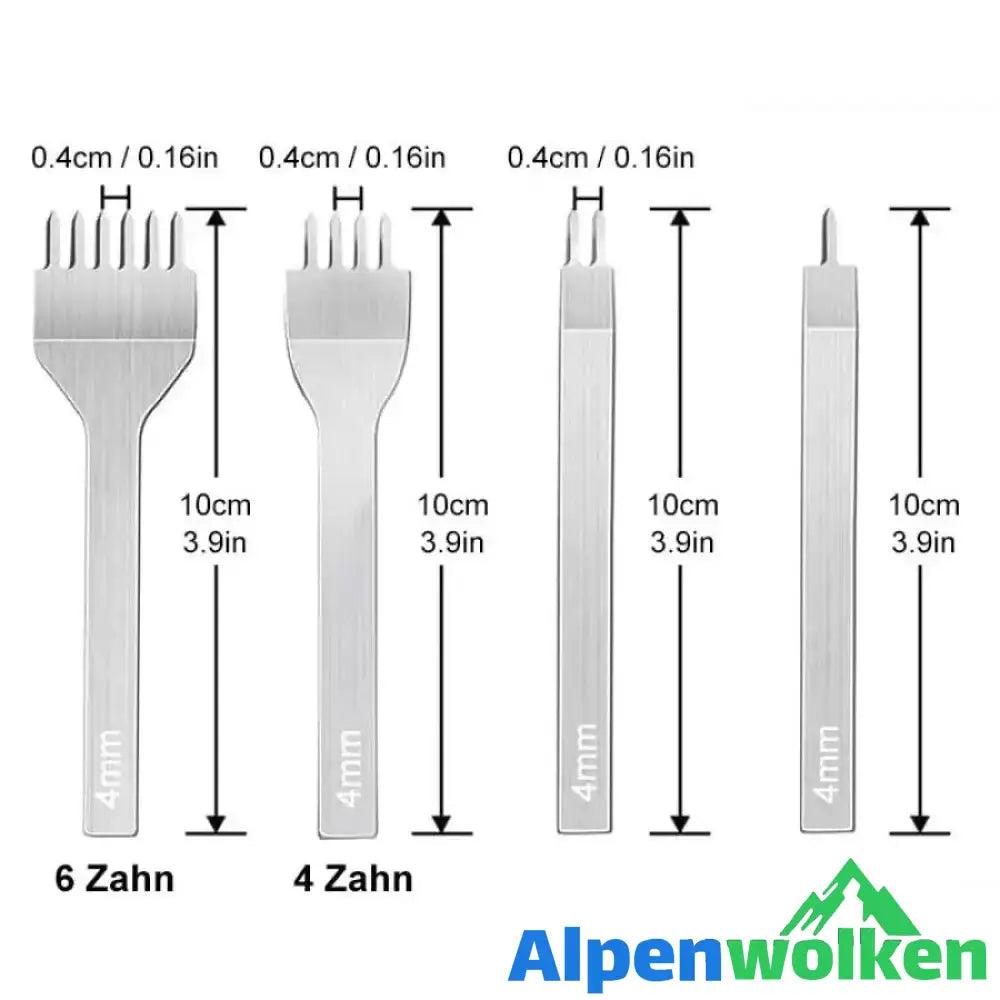 Alpenwolken - Leder Stanzwerkzeug