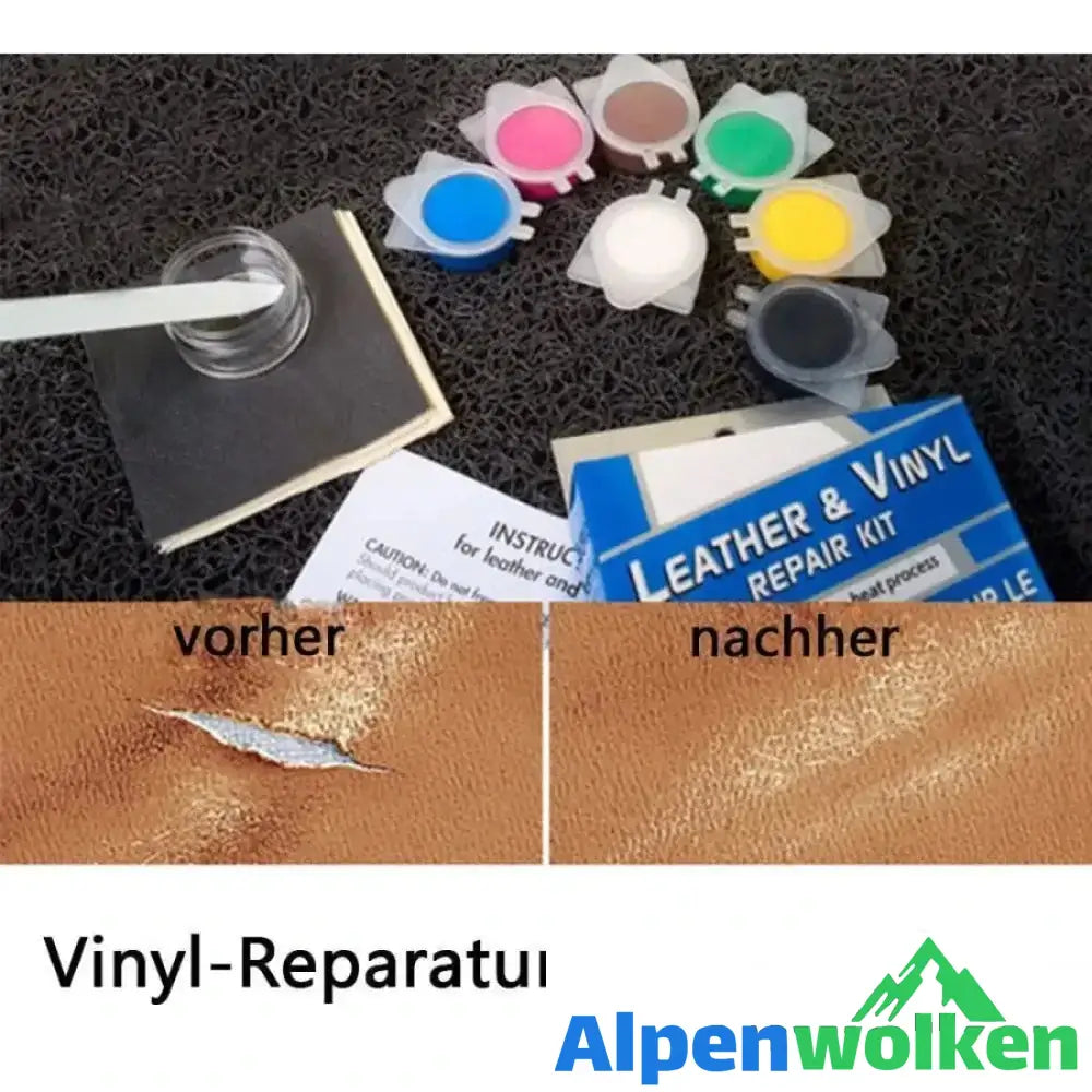 Alpenwolken - Lederreparaturset (1 Set)