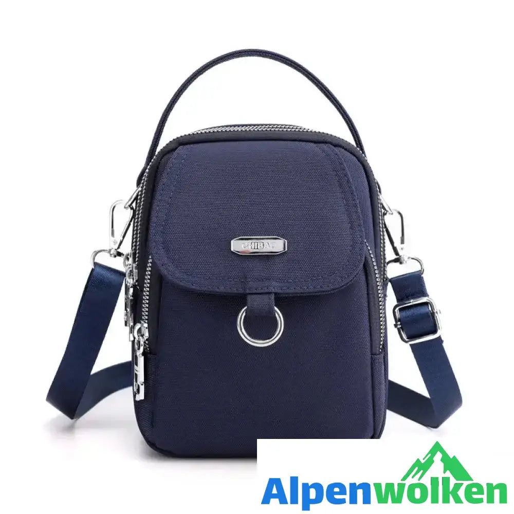 Alpenwolken - 💗Leichte wasserdichte Umhängetasche mit mehreren Taschen💗 dunkelblau