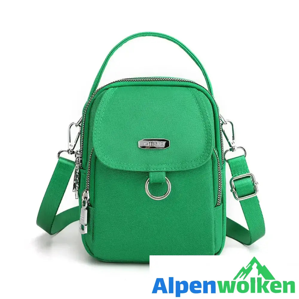 Alpenwolken - 💗Leichte wasserdichte Umhängetasche mit mehreren Taschen💗 grün