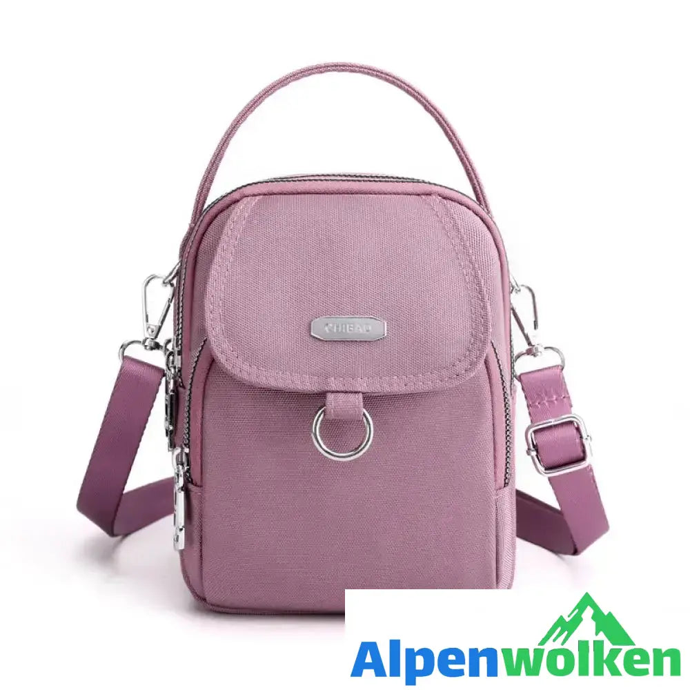 Alpenwolken - 💗Leichte wasserdichte Umhängetasche mit mehreren Taschen💗 rosa