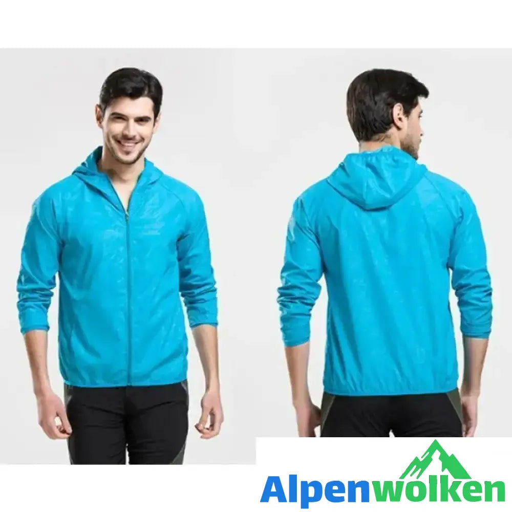 Alpenwolken - Leichte wasserdichte Windjacke UV-Schutz Wear