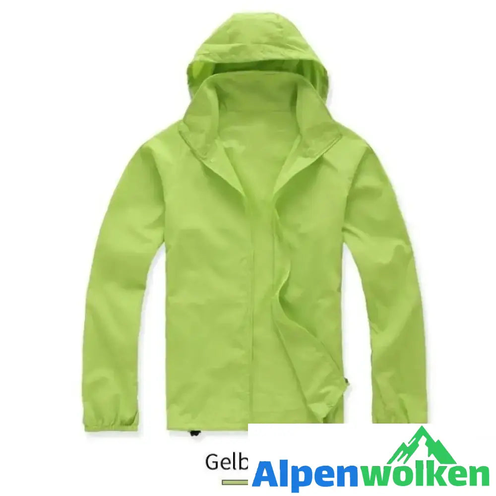 Alpenwolken - Leichte wasserdichte Windjacke UV-Schutz Wear