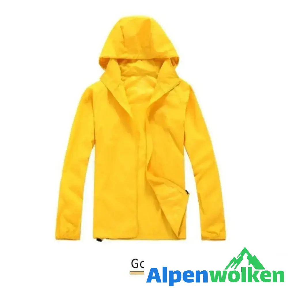 Alpenwolken - Leichte wasserdichte Windjacke UV-Schutz Wear