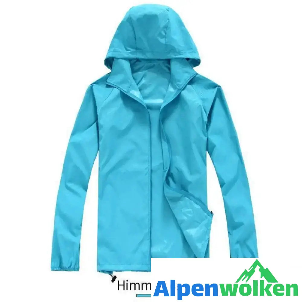 Alpenwolken - Leichte wasserdichte Windjacke UV-Schutz Wear