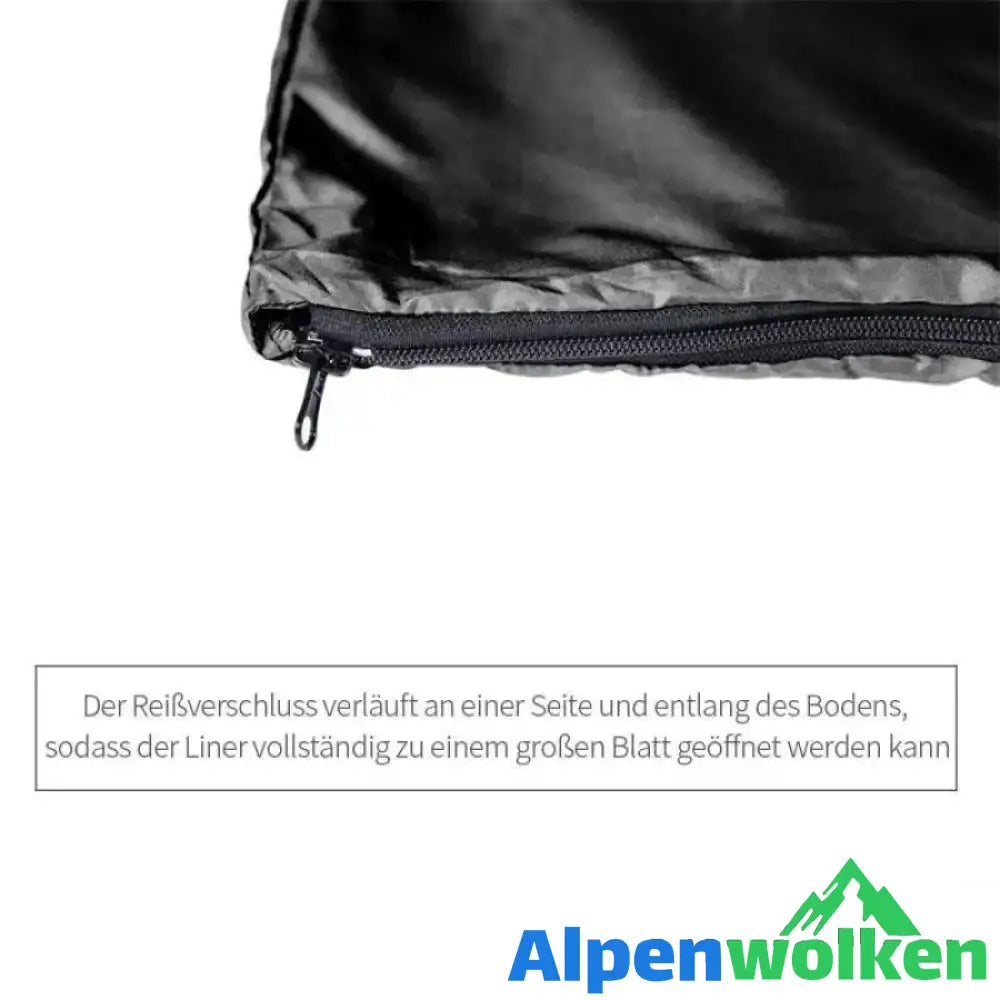 Alpenwolken - Leichter und tragbarer Schlafsack