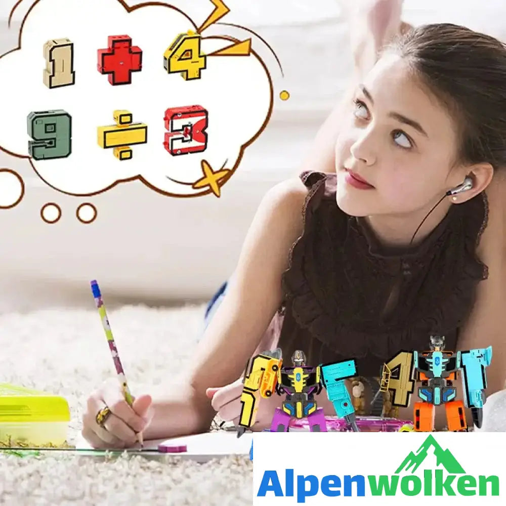 Alpenwolken - Lernspielzeug für Kinder Symbolkombination