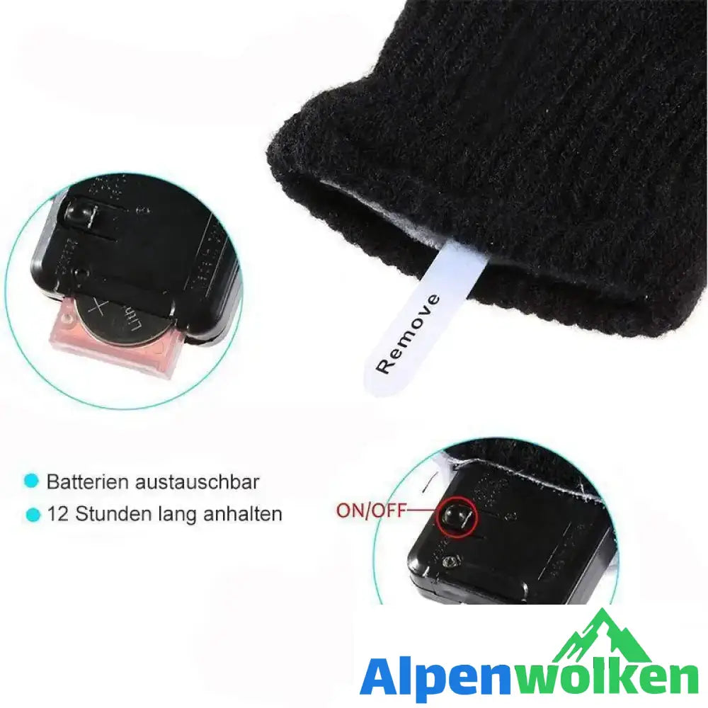 Alpenwolken - Leuchtende Handschuhe 3 Farben 6 Modi