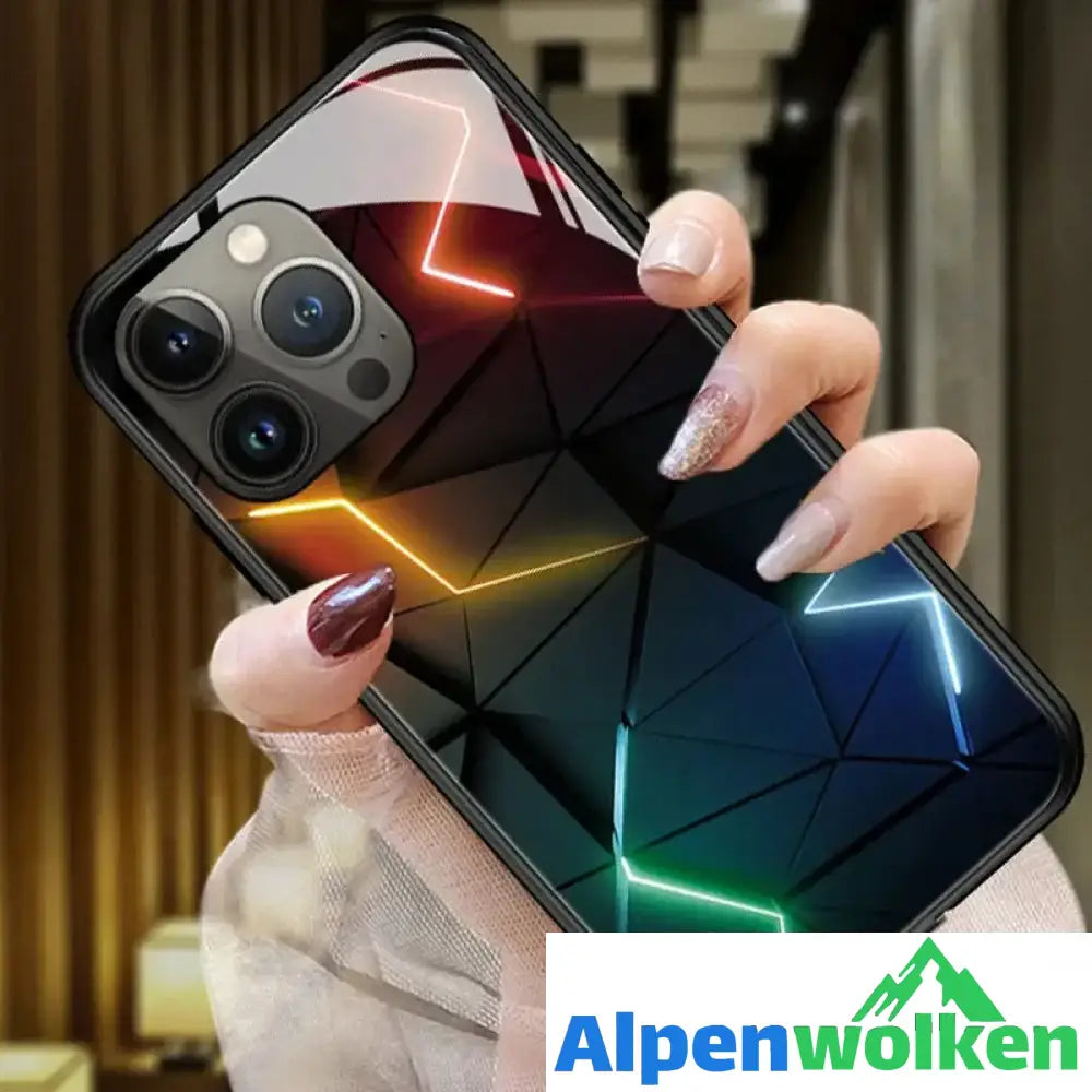 Alpenwolken - Leuchtende Handyhülle für iPhone