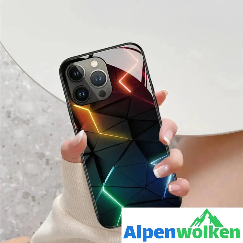 Alpenwolken - Leuchtende Handyhülle für iPhone