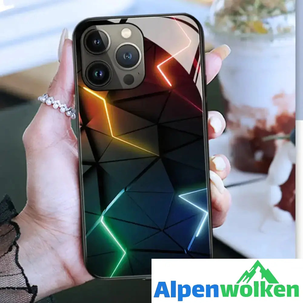 Alpenwolken - Leuchtende Handyhülle für iPhone