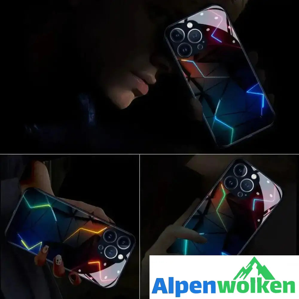 Alpenwolken - Leuchtende Handyhülle für iPhone