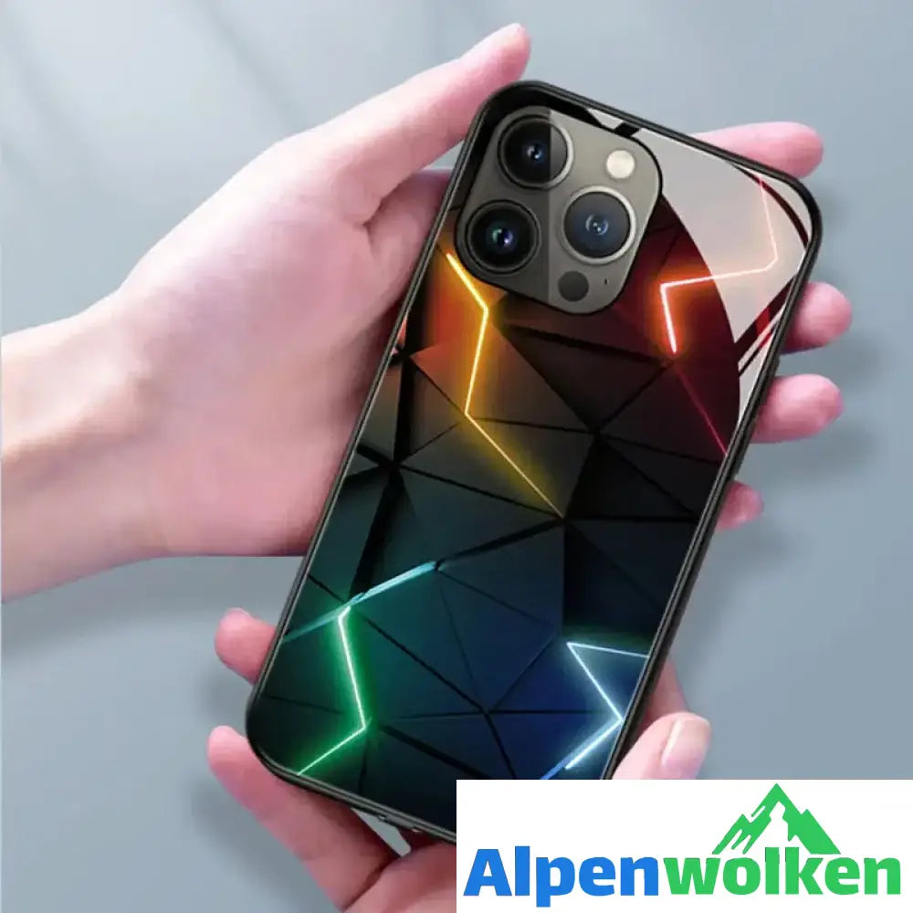 Alpenwolken - Leuchtende Handyhülle für iPhone