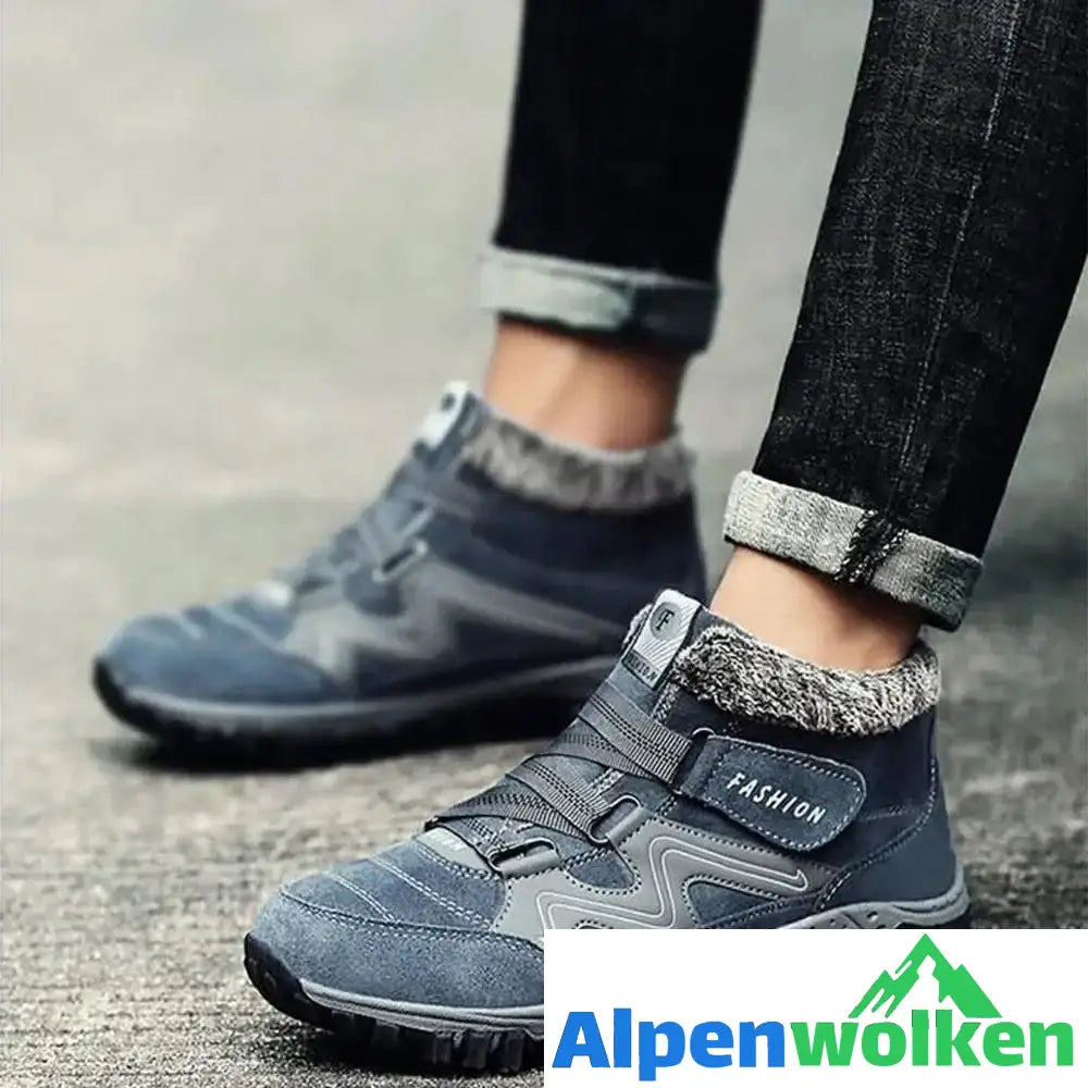 Alpenwolken - Liebespaar warme Pelzfutter Schneeschuhe