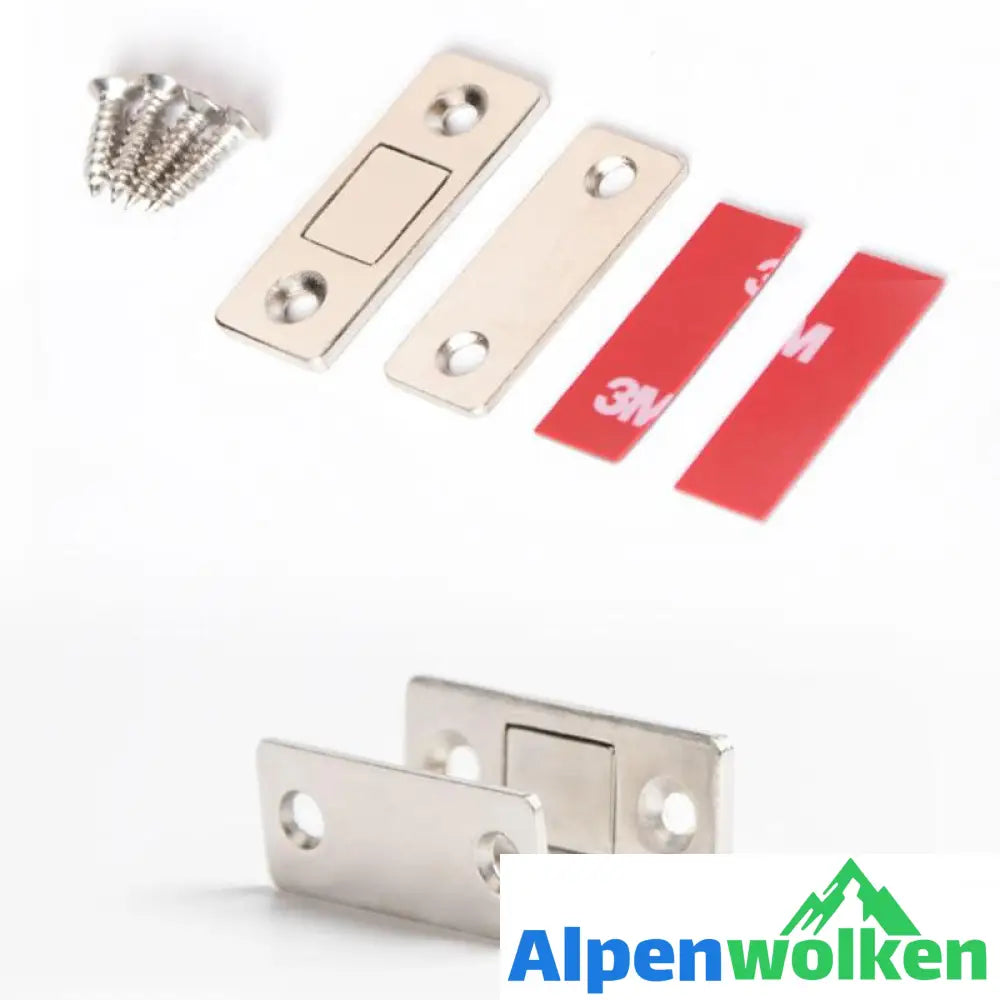 Alpenwolken - Lochfreier magnetischer Türschließer