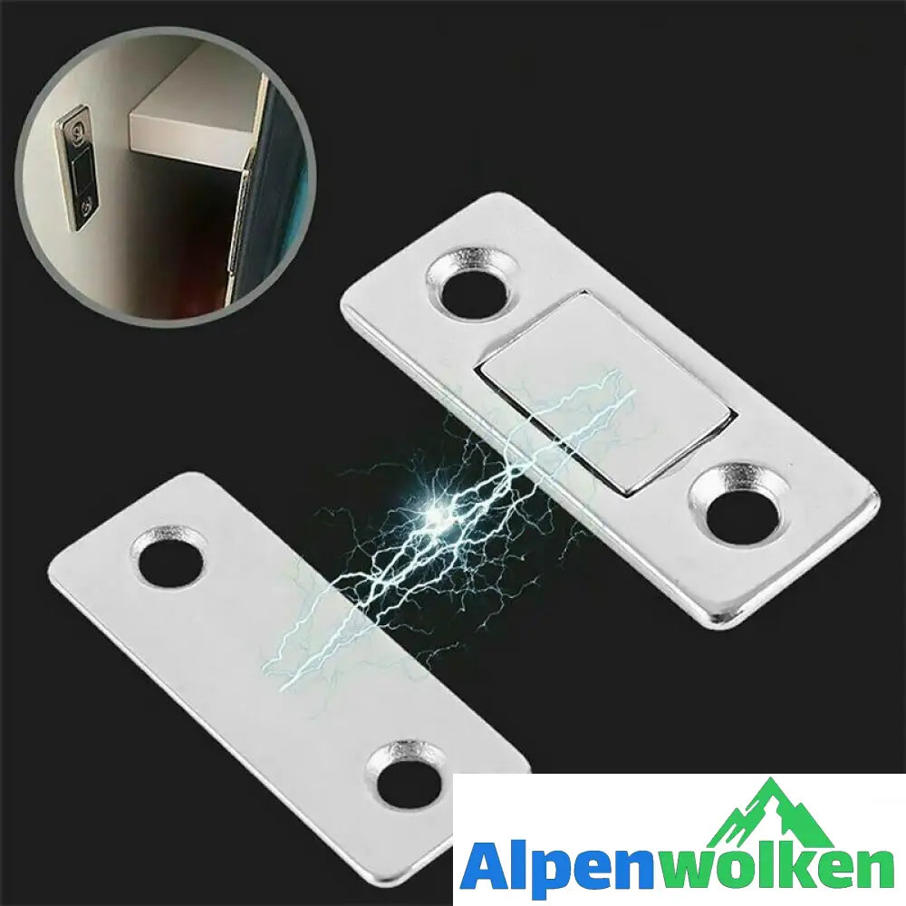 Alpenwolken - Lochfreier magnetischer Türschließer