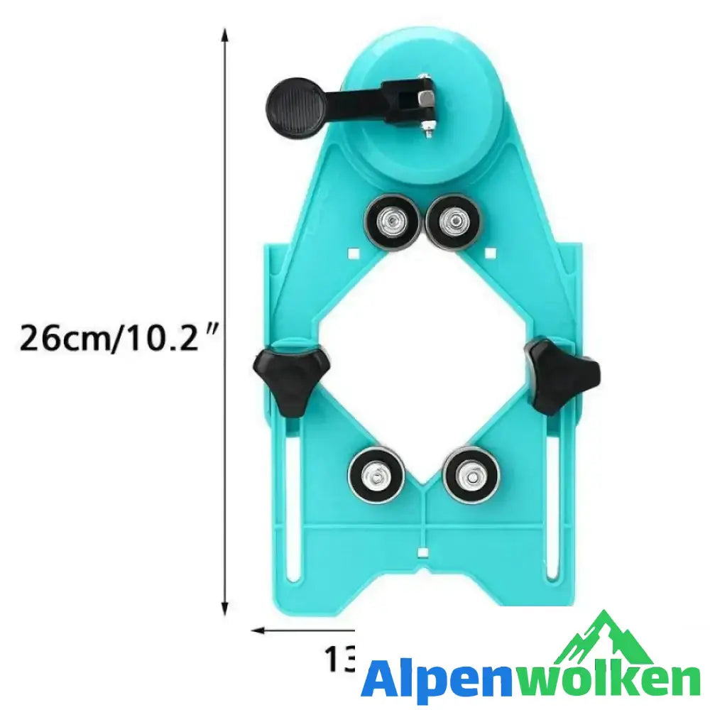 Alpenwolken - Lochsäge Guide Fixture