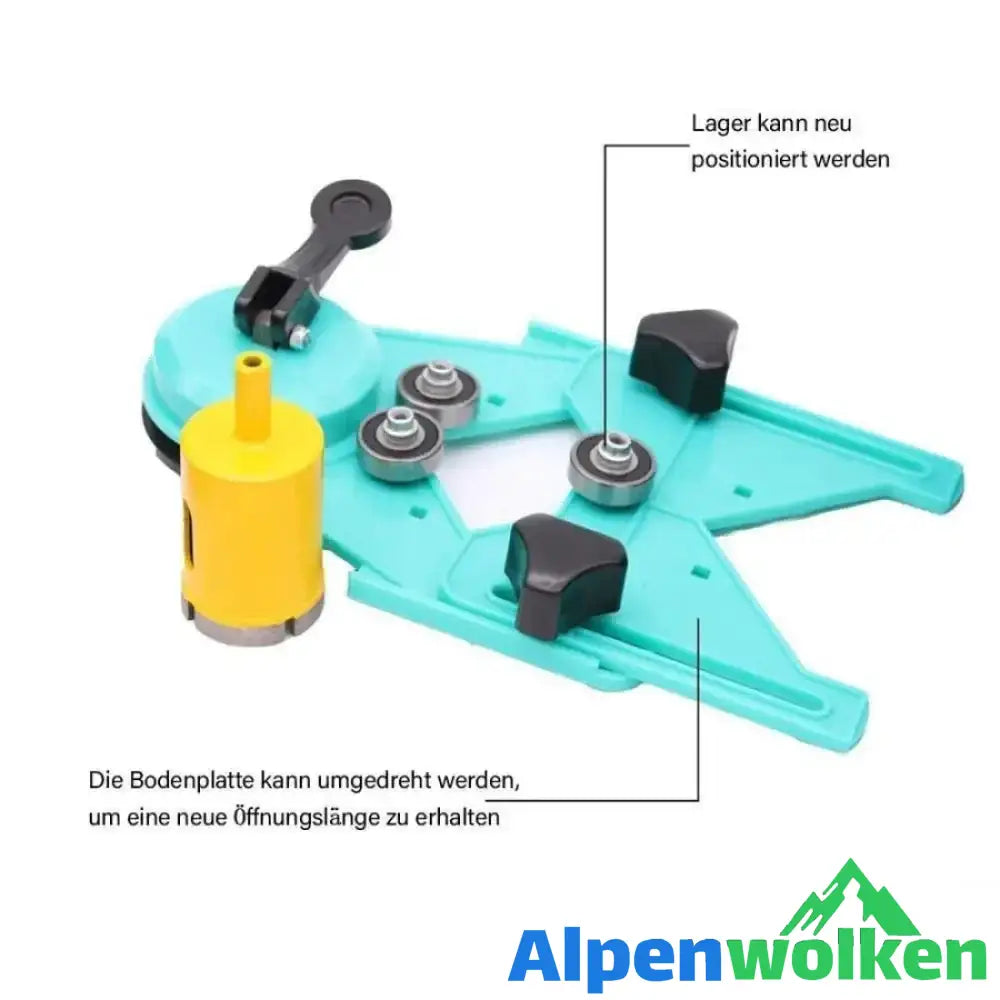 Alpenwolken - Lochsäge Guide Fixture