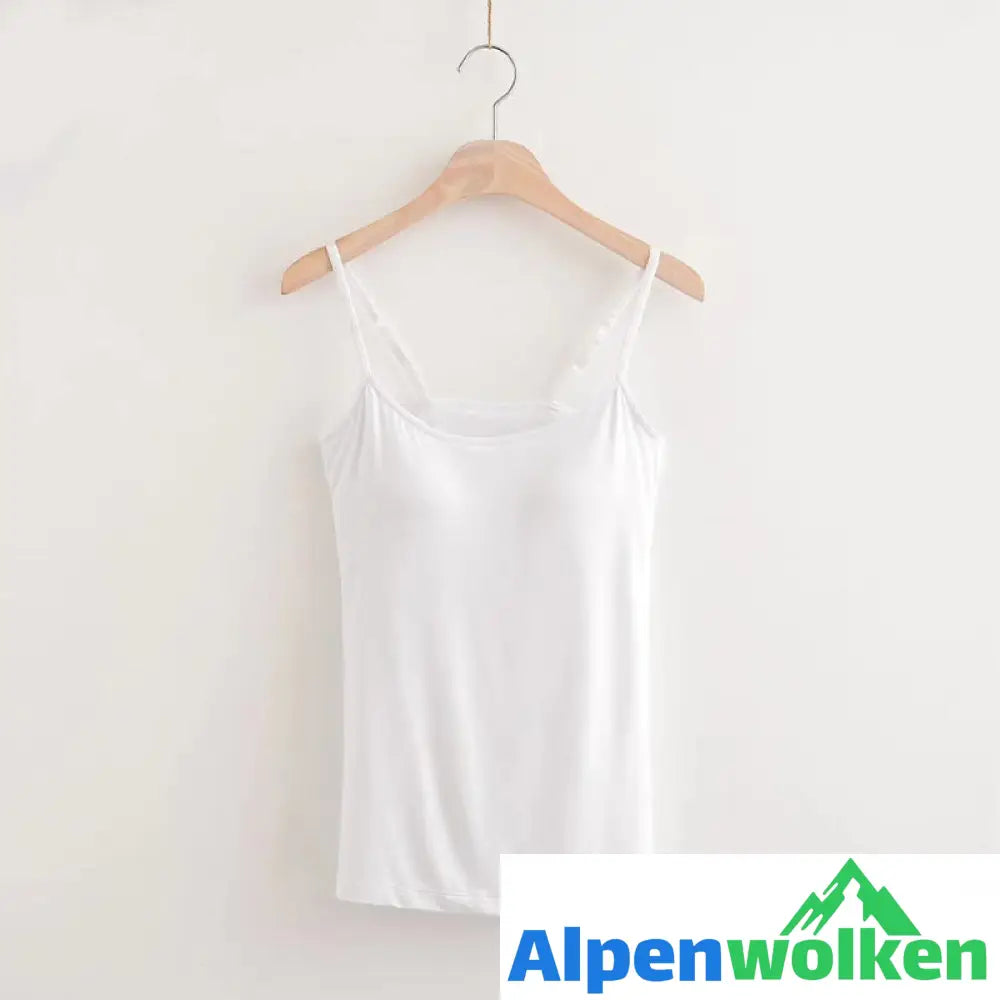 Alpenwolken - 🌸Locker sitzendes Tank-Top mit integriertem BH🌸