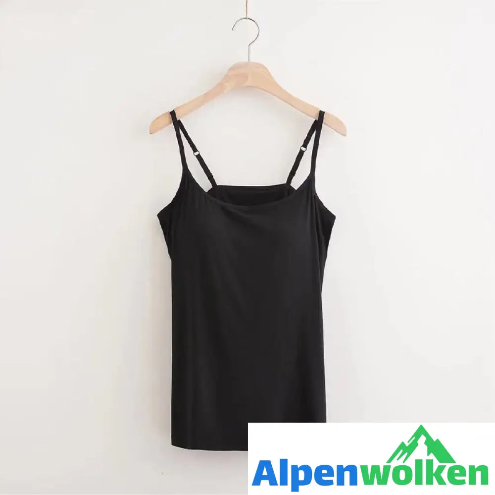 Alpenwolken - 🌸Locker sitzendes Tank-Top mit integriertem BH🌸