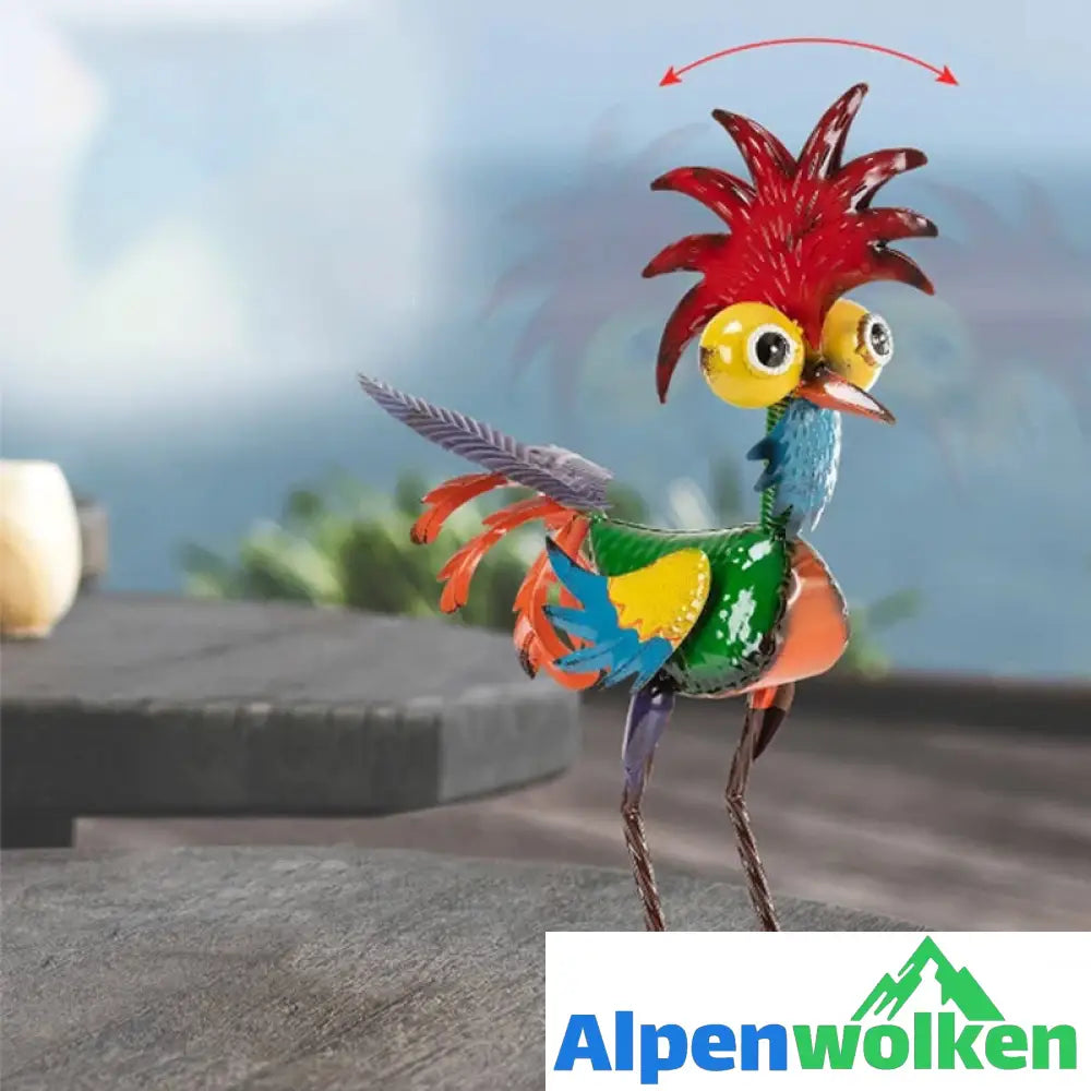 Alpenwolken - 🐓🐓Lustige Gartenhahnstatue