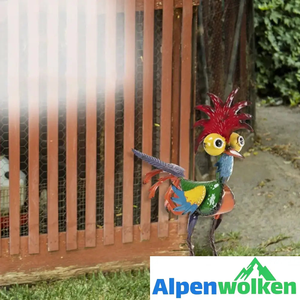 Alpenwolken - 🐓🐓Lustige Gartenhahnstatue