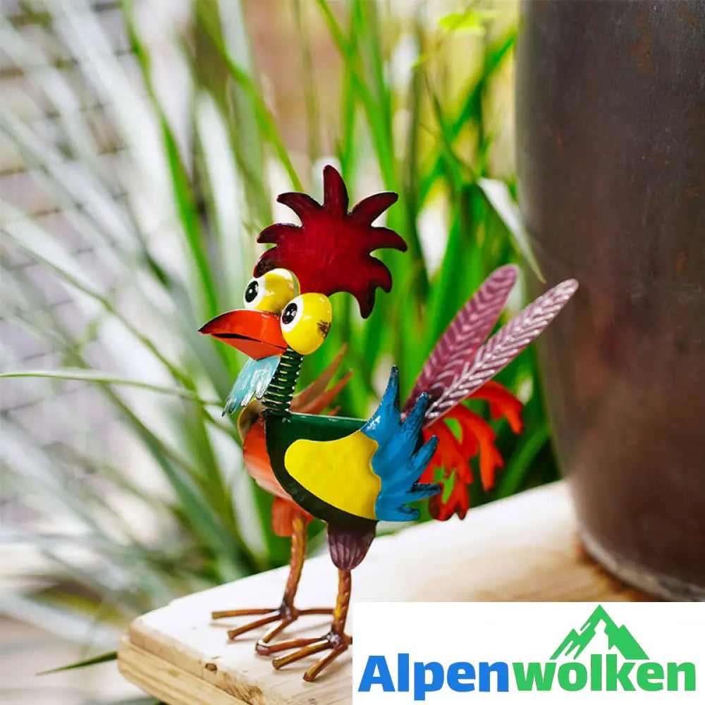 Alpenwolken - 🐓🐓Lustige Gartenhahnstatue