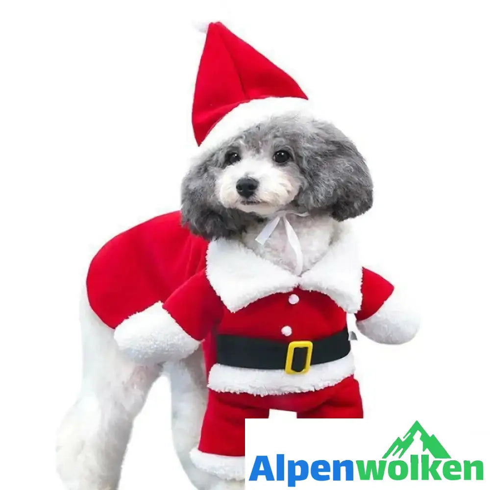 Alpenwolken - Lustige Haustierkostüme Weihnachtsmann