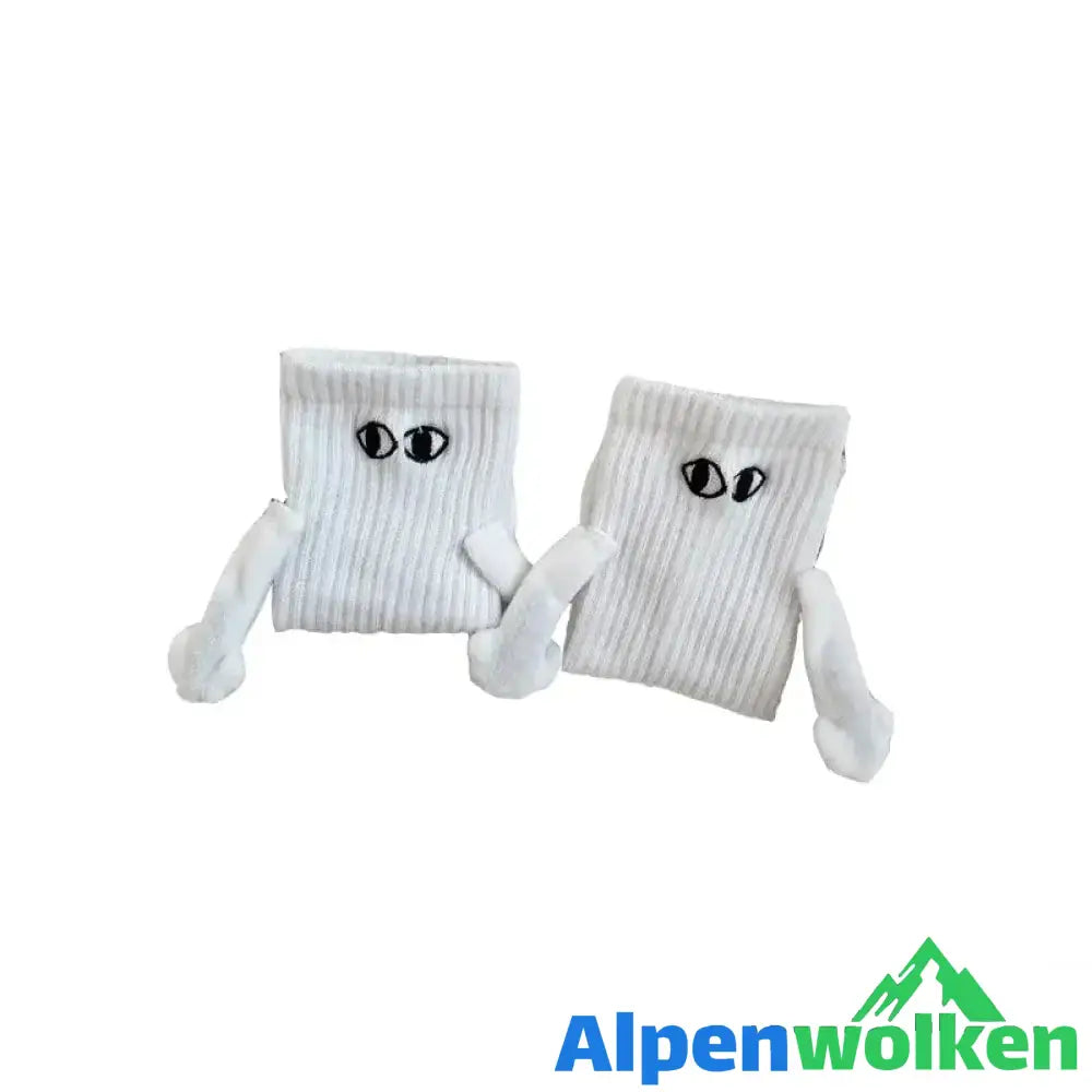 Alpenwolken - Lustige magnetische Socken