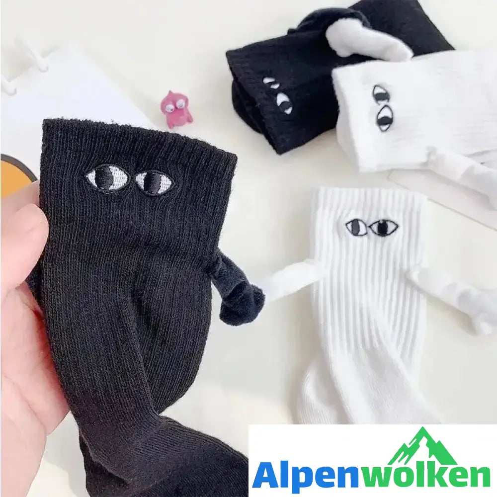 Alpenwolken - Lustige magnetische Socken