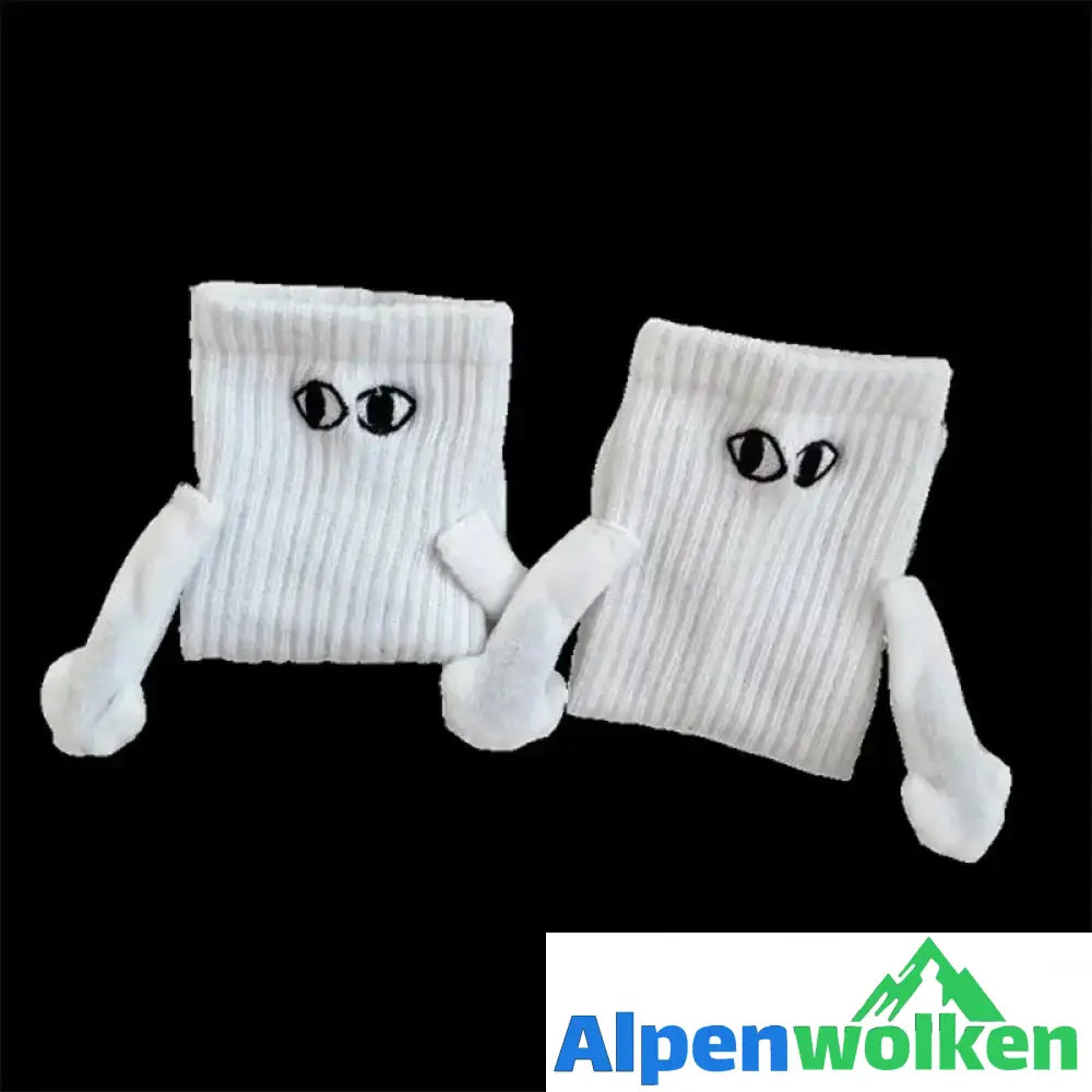 Alpenwolken - Lustige magnetische Socken