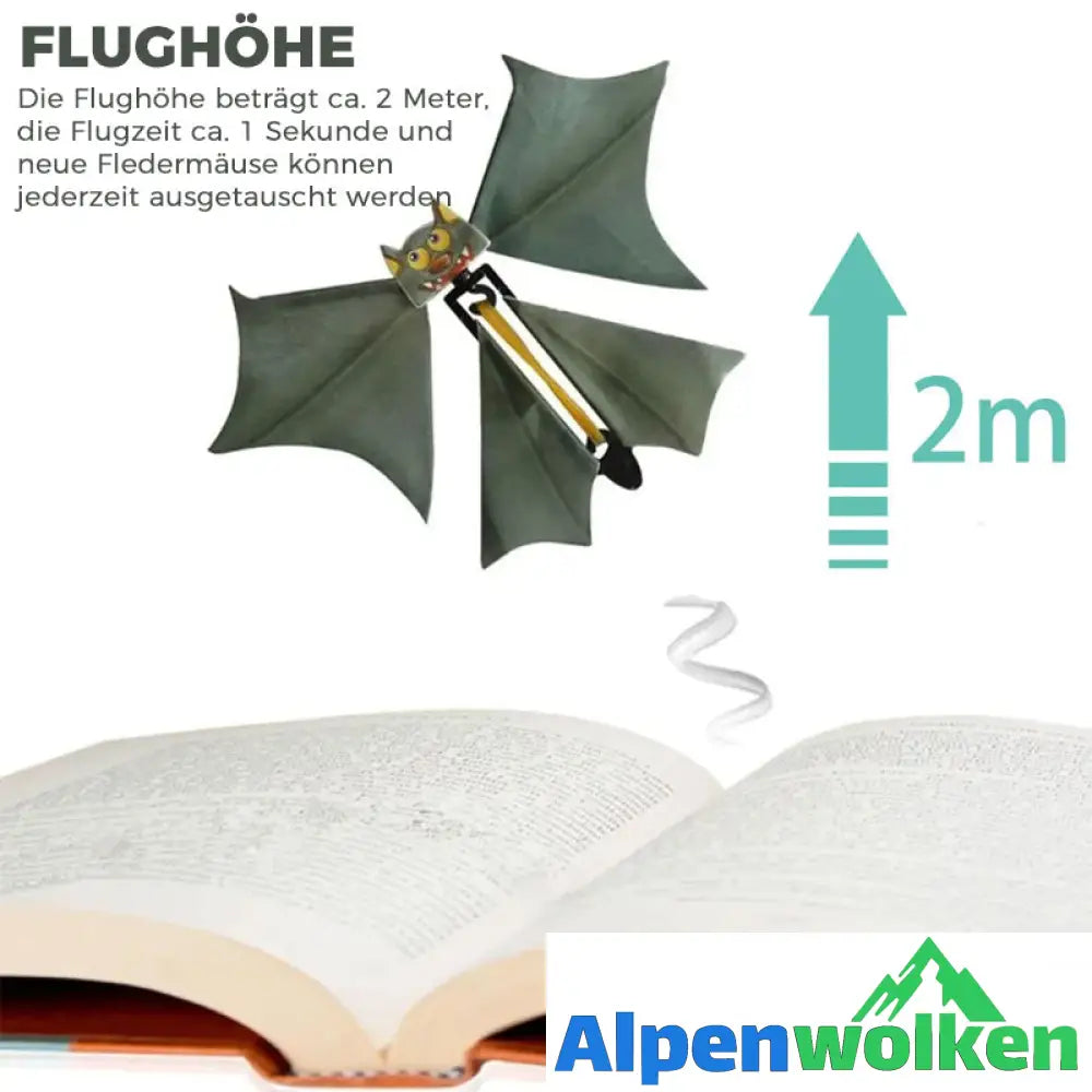 Alpenwolken - Lustige Streiche fliegende Fledermaus