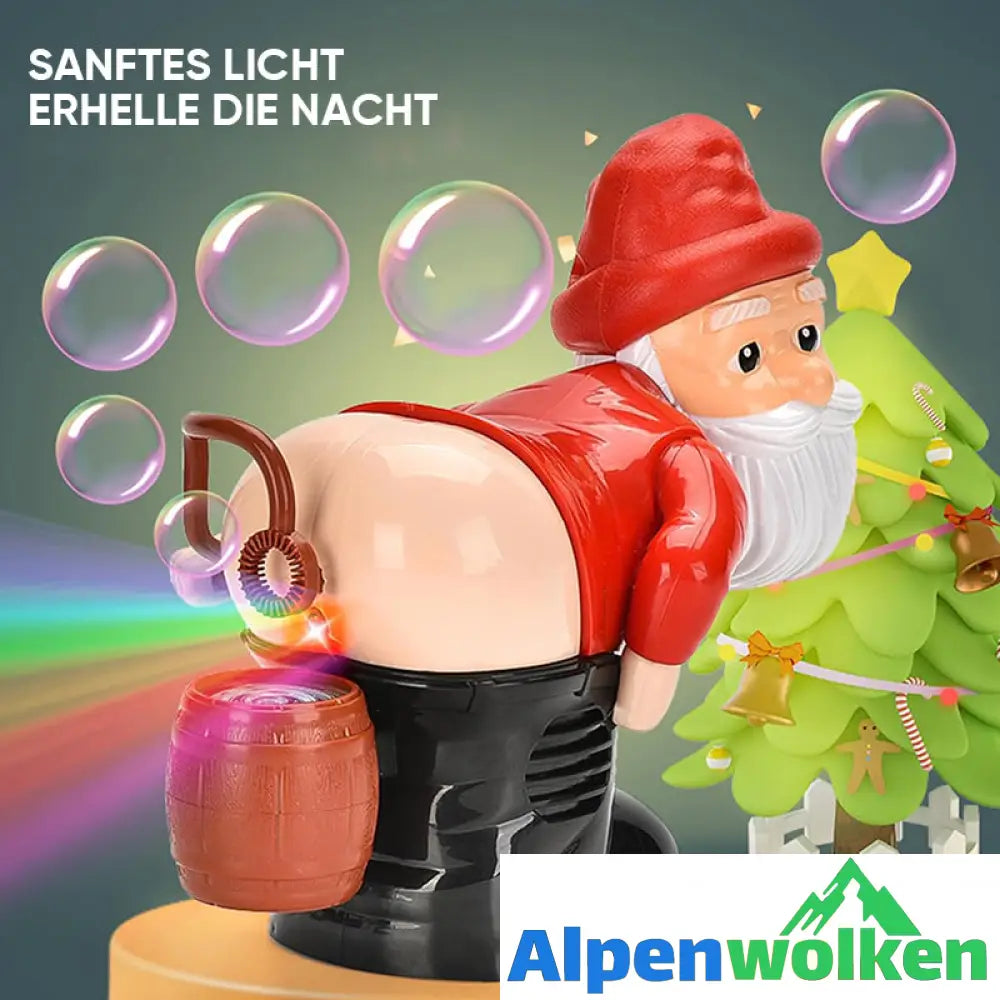 Alpenwolken - Lustige Weihnachtsmann-Blasenblasmaschine