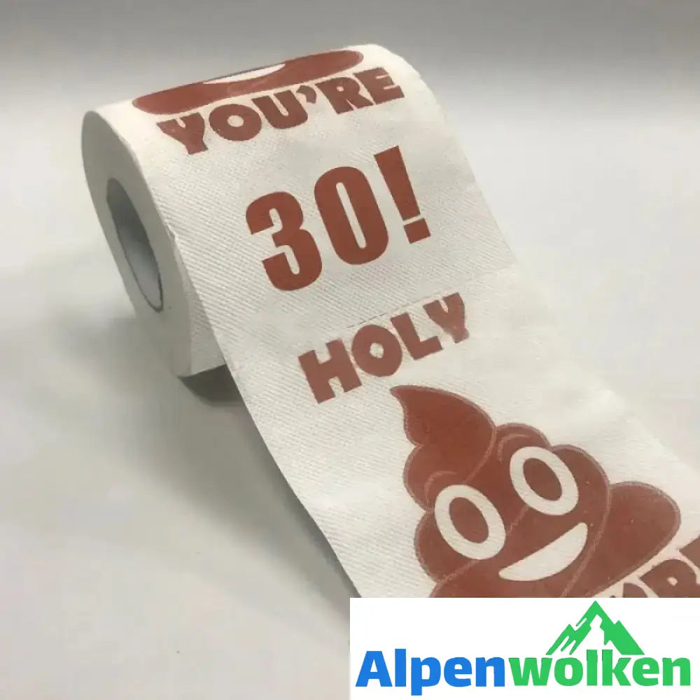 Alpenwolken - 🧻Lustiges Dekoratives Toilettenpapier 30