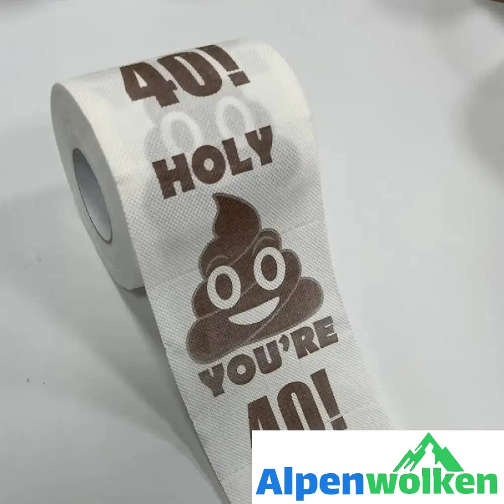 Alpenwolken - 🧻Lustiges Dekoratives Toilettenpapier