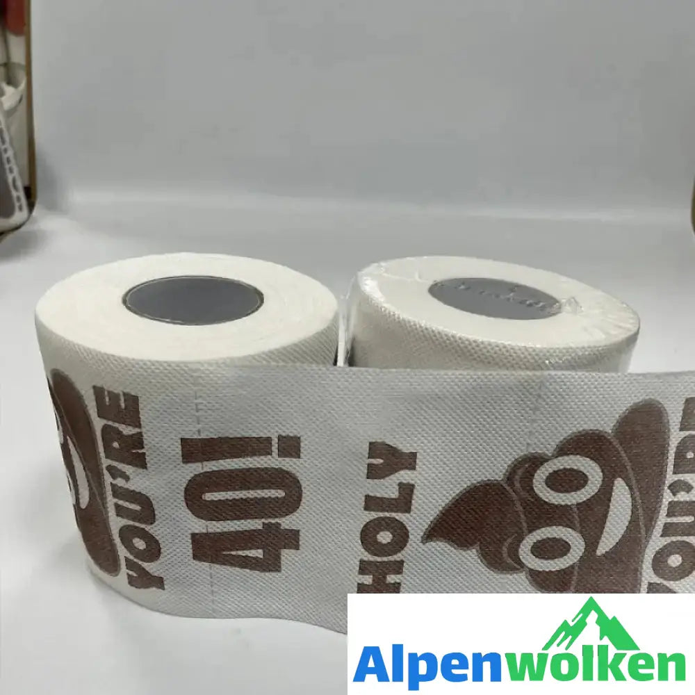 Alpenwolken - 🧻Lustiges Dekoratives Toilettenpapier