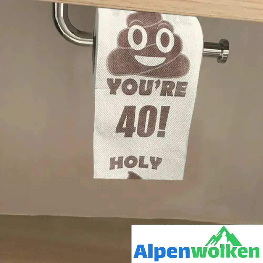 Alpenwolken - 🧻Lustiges Dekoratives Toilettenpapier