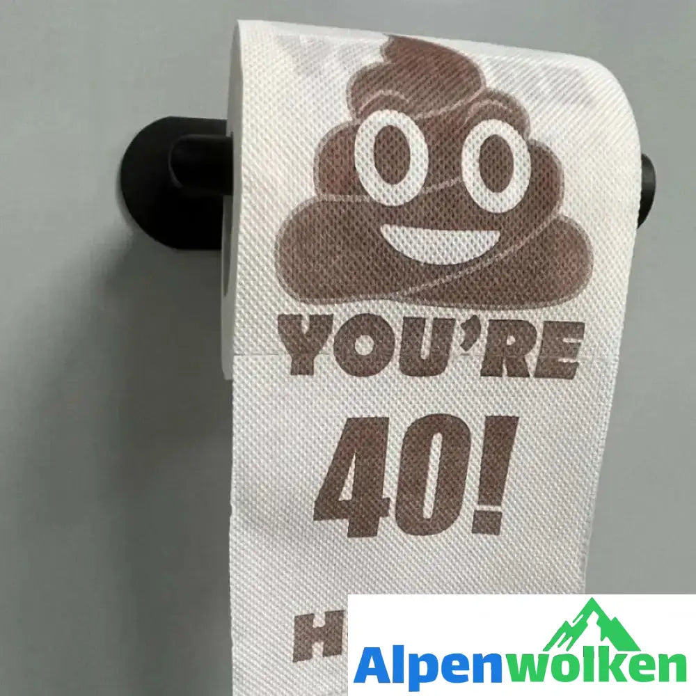 Alpenwolken - 🧻Lustiges Dekoratives Toilettenpapier