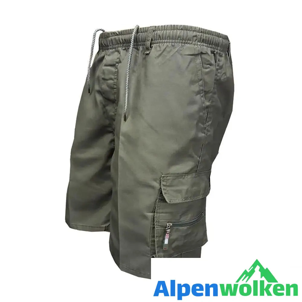 Alpenwolken - 😎Männer beiläufige elastische Taille Shorts😎