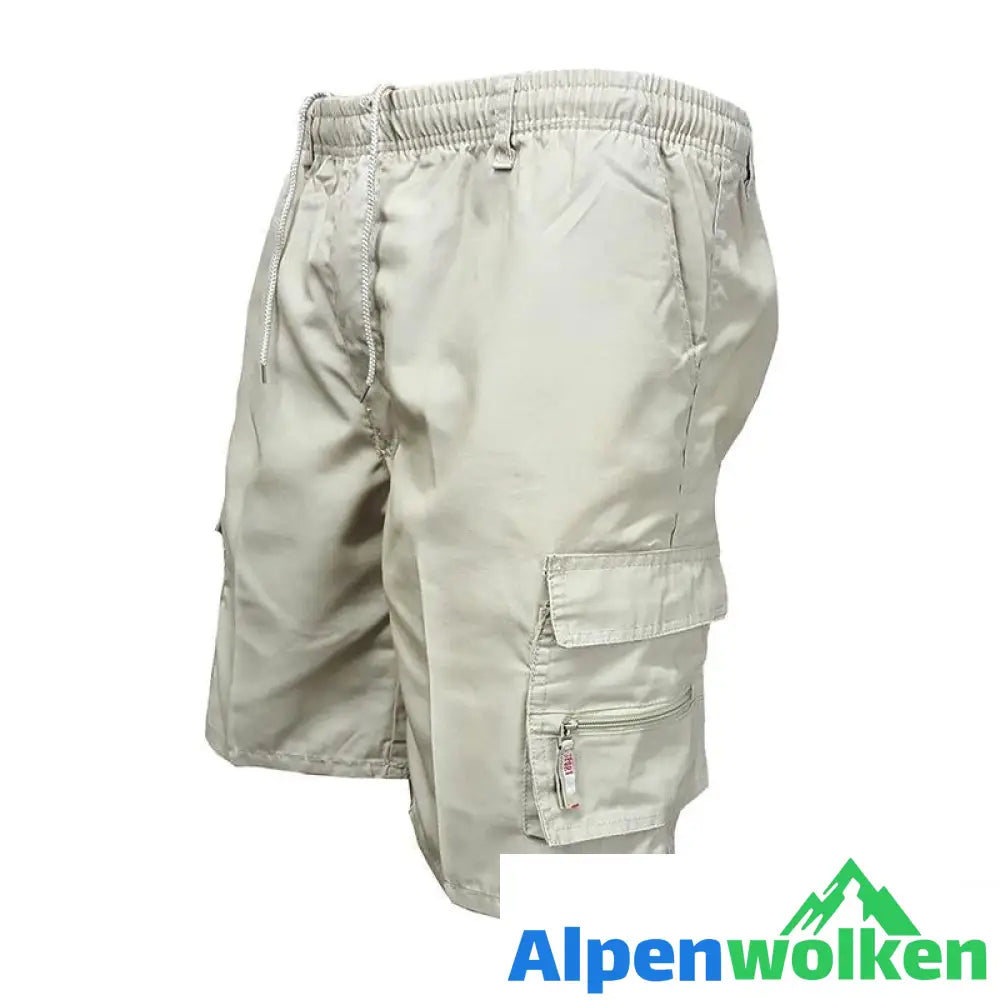 Alpenwolken - 😎Männer beiläufige elastische Taille Shorts😎