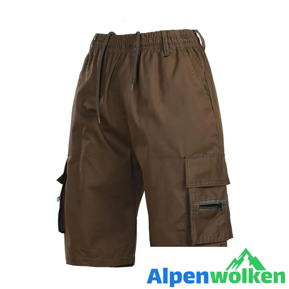 Alpenwolken - 😎Männer beiläufige elastische Taille Shorts😎