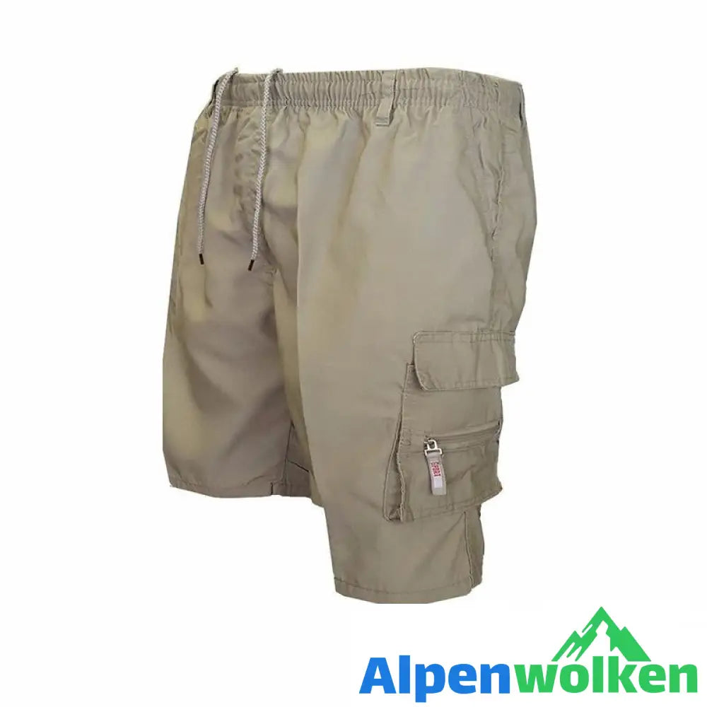 Alpenwolken - 😎Männer beiläufige elastische Taille Shorts😎