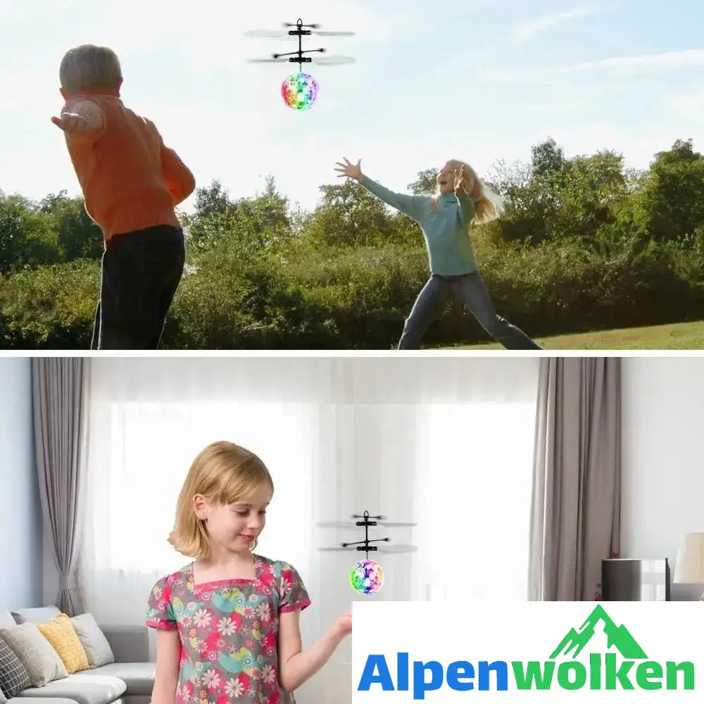 Alpenwolken - Magischer Fliegender & Glühender Ball