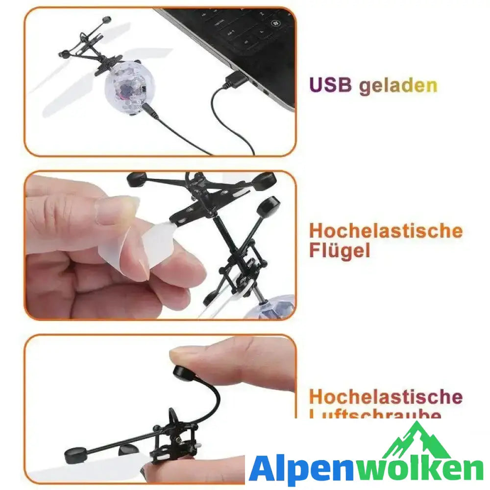 Alpenwolken - Magischer Fliegender & Glühender Ball