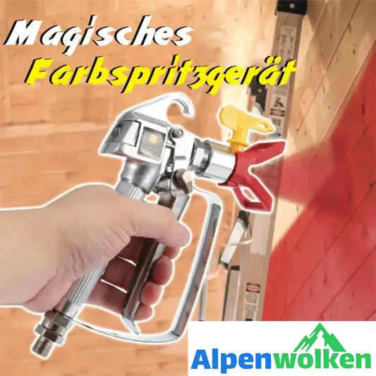 Alpenwolken - Magisches Farbspritzgerät