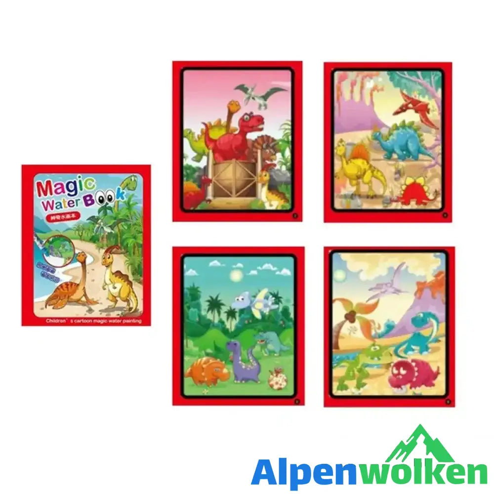 Alpenwolken - Magisches Wasserbilderbuch Für Kinder