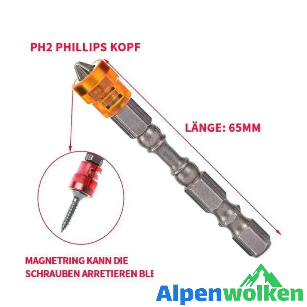 Alpenwolken - Magnetische Treiberbohrmaschine-Zubehör (5 PCS)