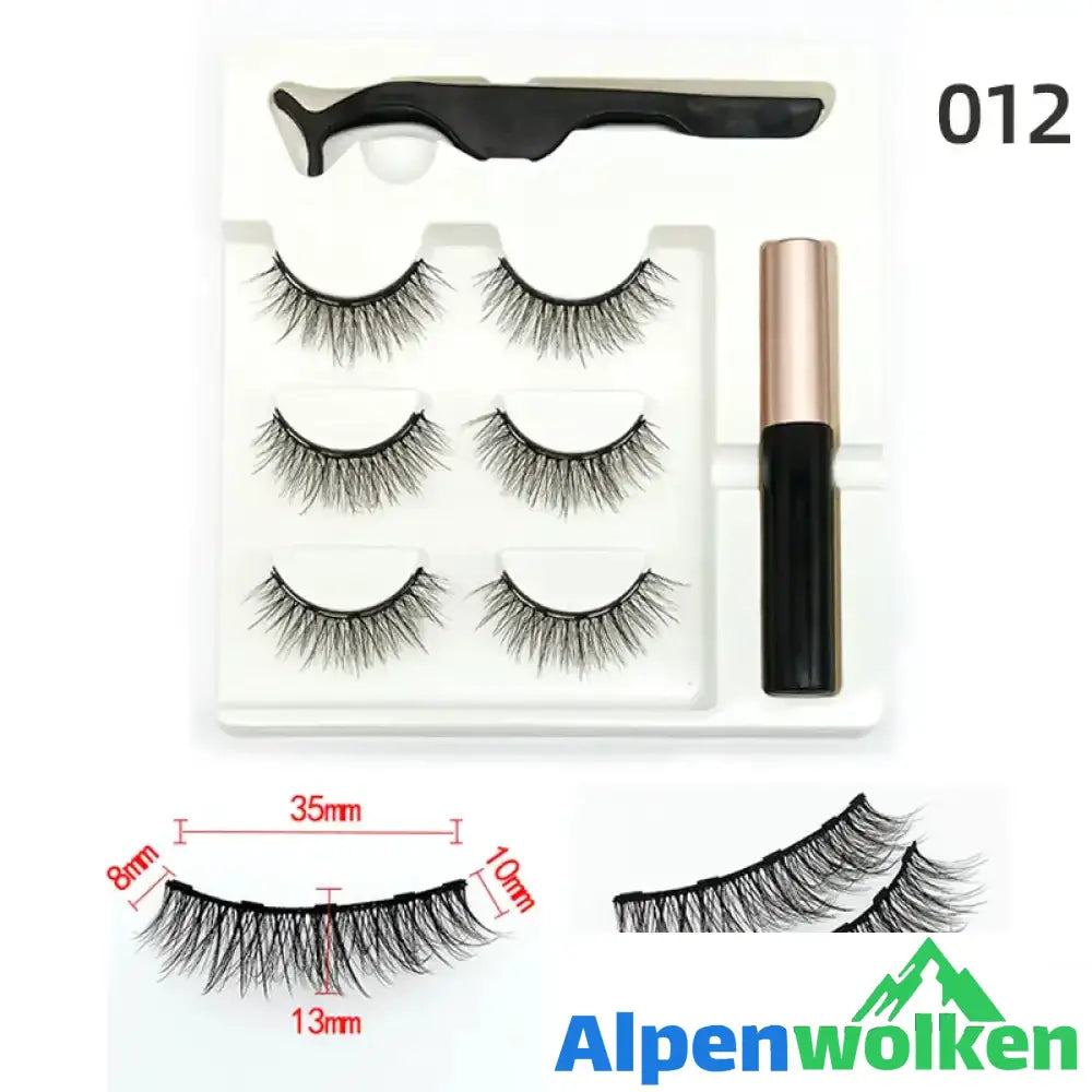 Alpenwolken - Magnetische Wimpern 012